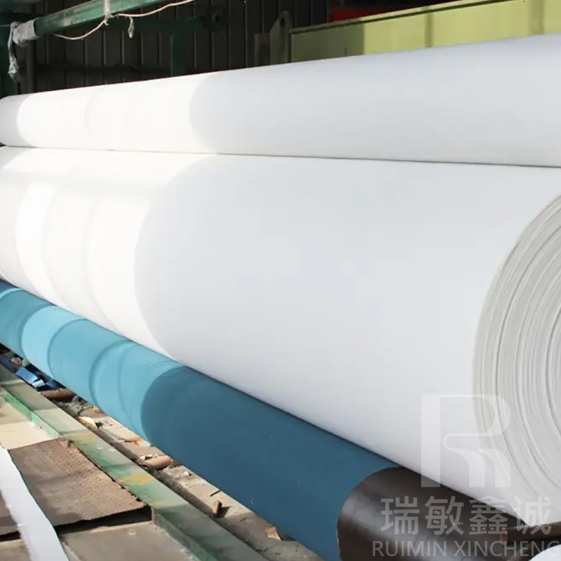 Short fiber geotextile