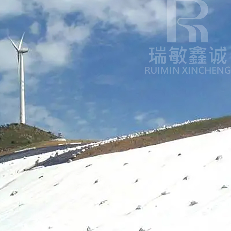 Short fiber geotextile