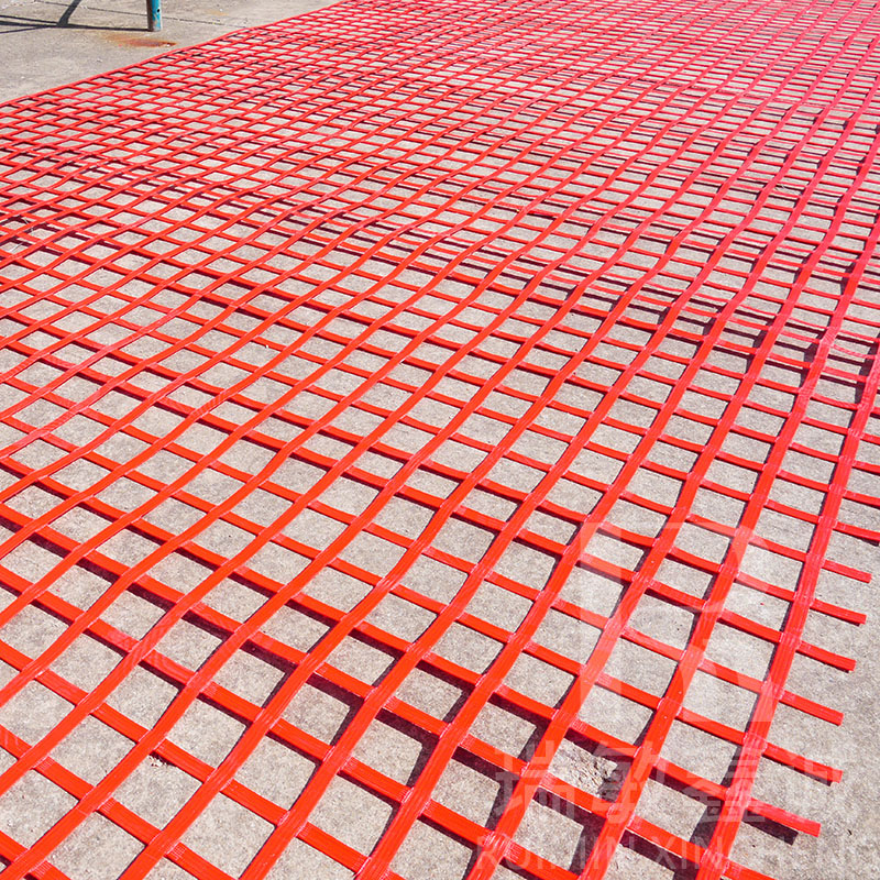 Glass Plastic Geogrid