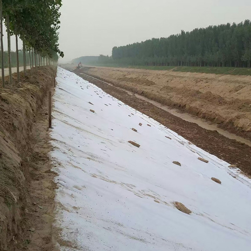 Kortfibergeotekstil