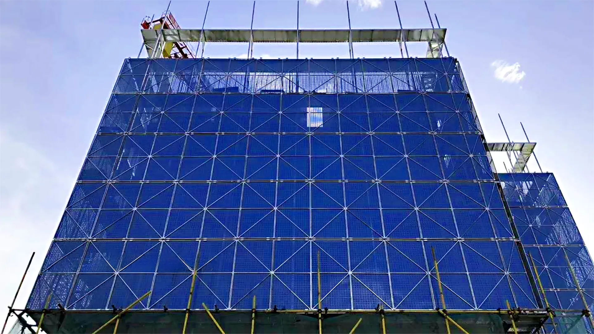 Commercial high-rise panoramic view