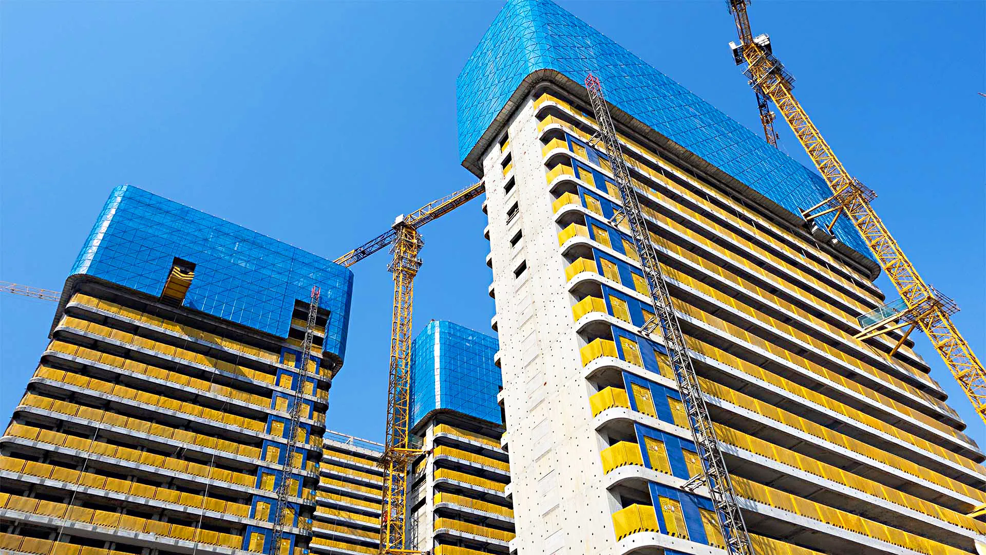 Residential projects multi-tower view